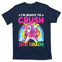 Im Ready To Crush 2nd Grade Dabbing Unicorn Back To School T-Shirt