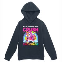 Im Ready To Crush 2nd Grade Dabbing Unicorn Back To School Urban Pullover Hoodie