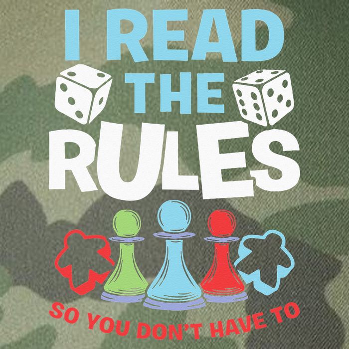 I Read The Rules Board Dice Chess Board Gaming Board Gamers Legacy Tie Dye Trucker Hat