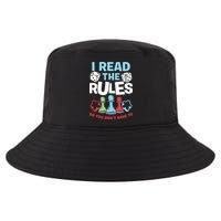 I Read The Rules Board Dice Chess Board Gaming Board Gamers Cool Comfort Performance Bucket Hat