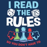 I Read The Rules Board Dice Chess Board Gaming Board Gamers Infant Baby Jersey Bodysuit