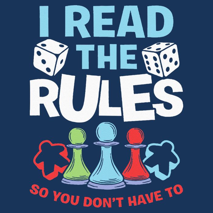 I Read The Rules Board Dice Chess Board Gaming Board Gamers Infant Baby Jersey Bodysuit