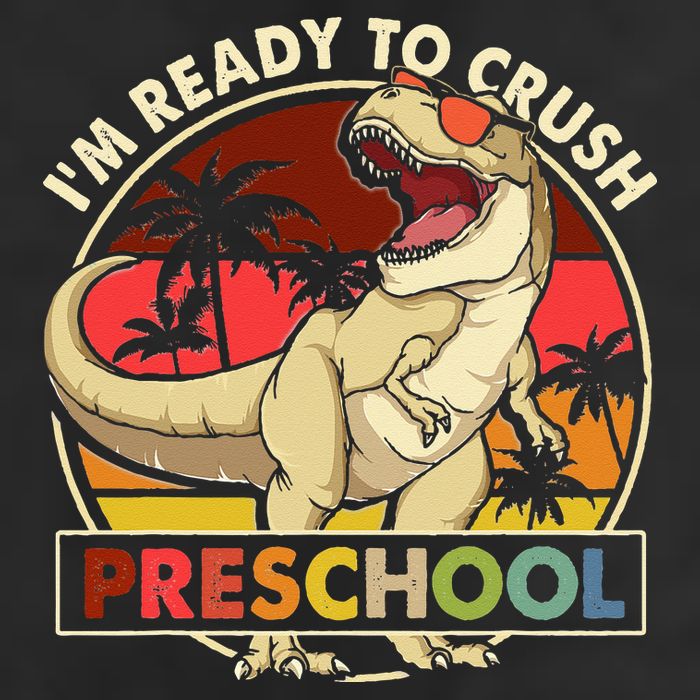 I'm Ready To Crush Preschool Back To School Dinosaur 11oz C Handle Ceramic Mug