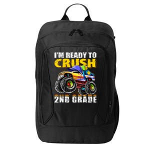 Im Ready To Crush 2nd Grade Monster Truck Backpack Back To School City Backpack