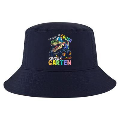 IM Ready To Crush Kindergarten Monster Truck Dinosaur Cool Comfort Performance Bucket Hat