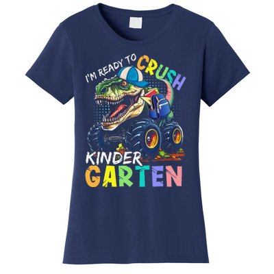 IM Ready To Crush Kindergarten Monster Truck Dinosaur Women's T-Shirt