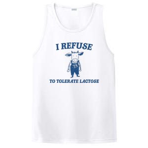 I Refuse To Tolerate Lactose Funny PosiCharge Competitor Tank