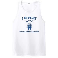 I Refuse To Tolerate Lactose Funny PosiCharge Competitor Tank