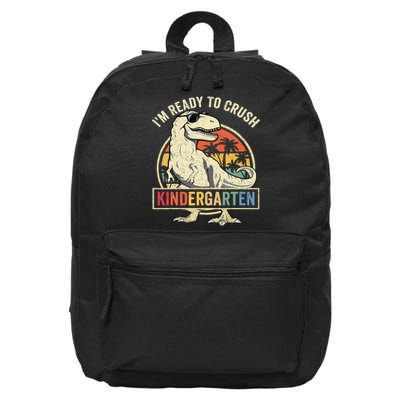 Im Ready To Crush Kindergarten Back To School Dinosaur 16 in Basic Backpack