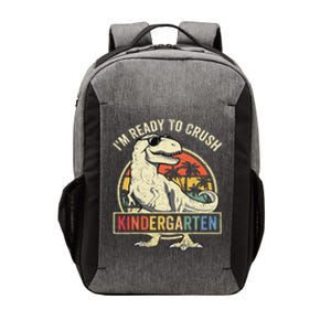 Im Ready To Crush Kindergarten Back To School Dinosaur Vector Backpack