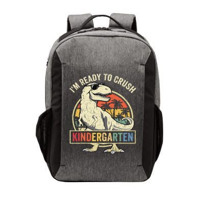 Im Ready To Crush Kindergarten Back To School Dinosaur Vector Backpack