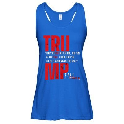 In Reality TheyRe Not After Me TheyRe After You Trump 2024 Ladies Essential Flowy Tank