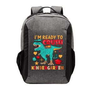 Im Ready To Crush Kindergarten Dinosaur Back To School Vector Backpack