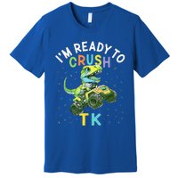 Im Ready To Crush TK Dinosaur Back To School TK Funny Premium T-Shirt