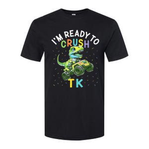 Im Ready To Crush TK Dinosaur Back To School TK Funny Softstyle CVC T-Shirt