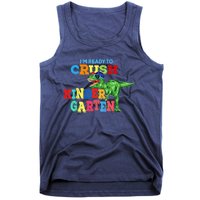 I'm Ready To Crush Kindergarten Dinosaur Back To School Kid Tank Top