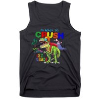 I'm Ready To Crush 1st Grade Back to School Dinosaur Tank Top