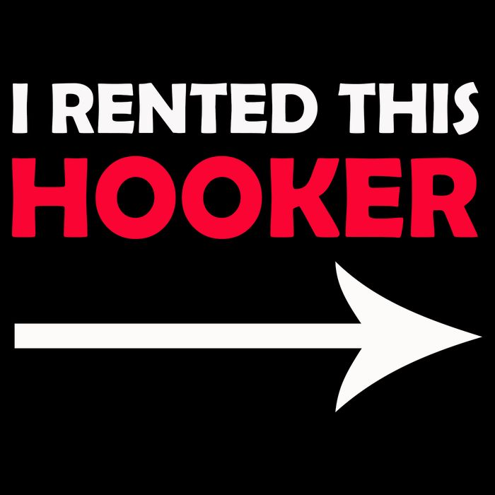 I Rented This Hooker Cooling Performance Crew T-Shirt