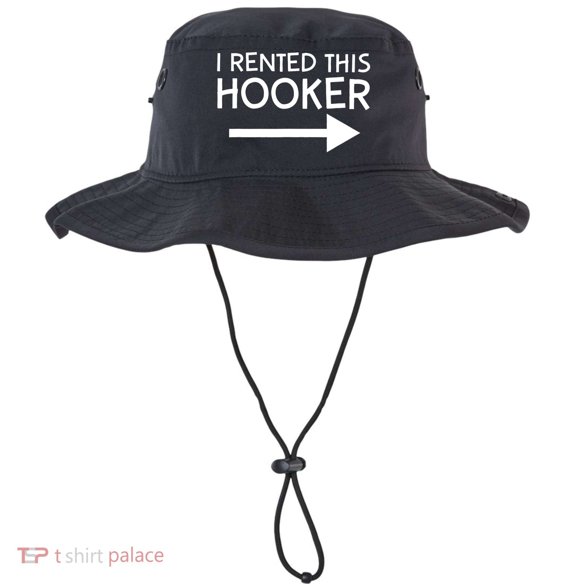 I Rented This Hooker Right No Scratch Bucket Hat