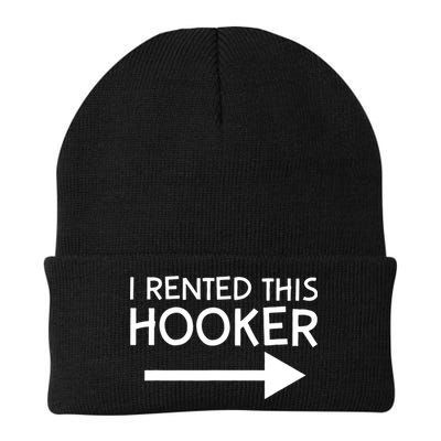 I Rented This Hooker Right No Scratch Beanie