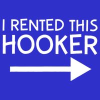 I Rented This Hooker Right No Scratch 16 in Basic Backpack