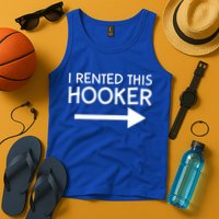 I Rented This Hooker Right No Scratch Tank Top
