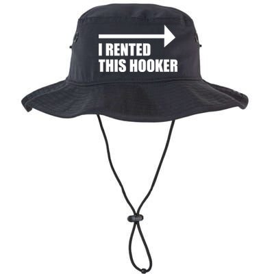 I Rented This Hooker Offensive Funny Saying Bucket Hat