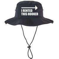 I Rented This Hooker Offensive Funny Saying Bucket Hat