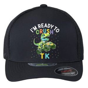 Im Ready To Crush TK Dinosaur Back To School TK Funny Flexfit Unipanel Trucker Cap