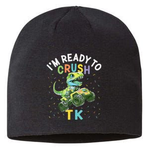 Im Ready To Crush TK Dinosaur Back To School TK Funny Sustainable Beanie