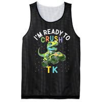 Im Ready To Crush TK Dinosaur Back To School TK Funny Mesh Reversible Basketball Jersey Tank