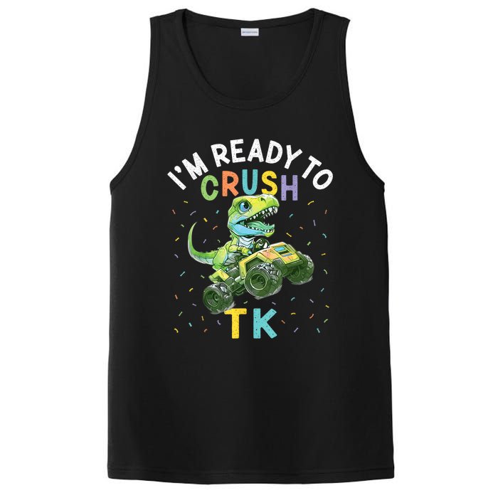 Im Ready To Crush TK Dinosaur Back To School TK Funny PosiCharge Competitor Tank