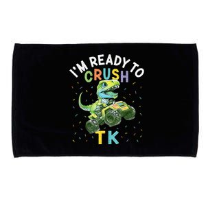 Im Ready To Crush TK Dinosaur Back To School TK Funny Microfiber Hand Towel