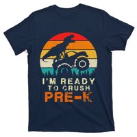 Im Ready To Crush Pre K Dino Monster Truck Back To School T-Shirt