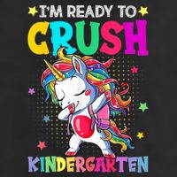 Im Ready To Crush Kindergarten Happy First Day Of School 11oz C Handle Ceramic Mug