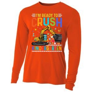 Im Ready To Crush Kindergarten Team Kindergarten Teacher Gift Cooling Performance Long Sleeve Crew