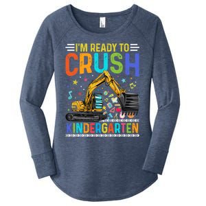 Im Ready To Crush Kindergarten Team Kindergarten Teacher Gift Women's Perfect Tri Tunic Long Sleeve Shirt