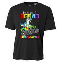 I'm Ready To Crush Kindergarten Dinosaur Back To School Cooling Performance Crew T-Shirt