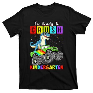 I'm Ready To Crush Kindergarten Dinosaur Back To School T-Shirt