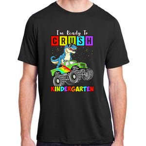 I'm Ready To Crush Kindergarten Dinosaur Back To School Adult ChromaSoft Performance T-Shirt