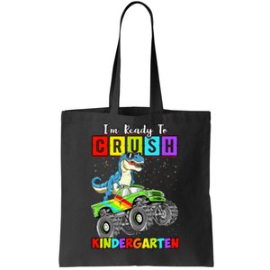 I'm Ready To Crush Kindergarten Dinosaur Back To School Tote Bag