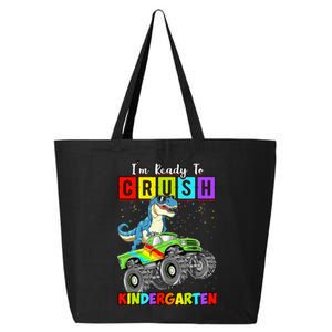 I'm Ready To Crush Kindergarten Dinosaur Back To School 25L Jumbo Tote