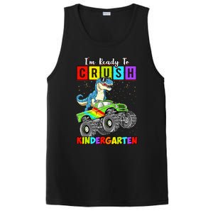 I'm Ready To Crush Kindergarten Dinosaur Back To School PosiCharge Competitor Tank