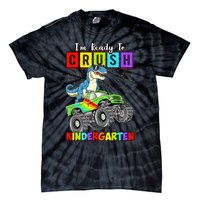 I'm Ready To Crush Kindergarten Dinosaur Back To School Tie-Dye T-Shirt