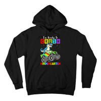 I'm Ready To Crush Kindergarten Dinosaur Back To School Tall Hoodie