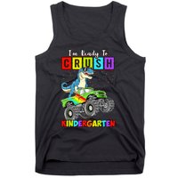 I'm Ready To Crush Kindergarten Dinosaur Back To School Tank Top