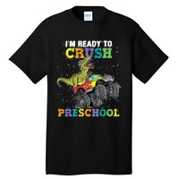 IM Ready To Crush Pre K Monster Truck Dinosaur T Rex Boy Tall T-Shirt