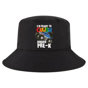 Im Ready To Crush Junior Pre K Shark Monster Truck Cool Comfort Performance Bucket Hat