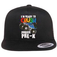 Im Ready To Crush Junior Pre K Shark Monster Truck Flatbill Hat