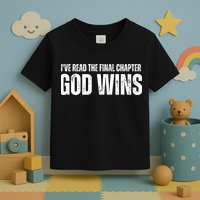 I've Read The Final Chapter God Wins Toddler T-Shirt